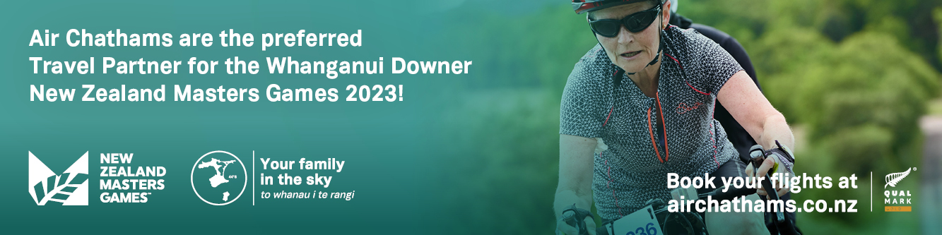 KEEP PLAYING! With the Whanganui New Zealand Masters Games and Air